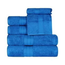Classic Plush Absorbent 6-Piece Towel Set By Blue Nile Mills -Home Decor Store GUEST 016dd908 4022 40a6 85a1 1845d0d64c4b