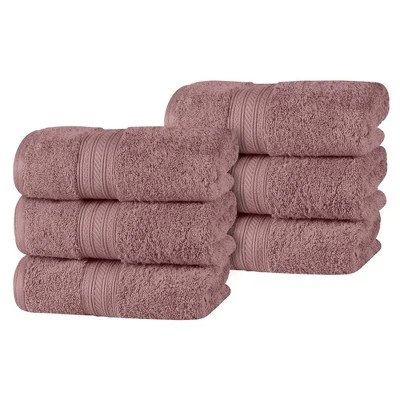 Cotton Plush Soft Highly-Absorbent Heavyweight Luxury Hand Towel Set Of 6 By Blue Nile Mills 12 Cotton Plush Soft Highly-Absorbent Heavyweight Luxury Hand Towel Set Of 6 By Blue Nile Mills - Image 10
