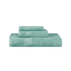 Modern Solid Classic Luxury Cotton 3 Piece Bath, Face, And Hand Towel Set By Blue Nile Mills -Home Decor Store GUEST 0beaee26 7028 4324 8fae 403130e67be8