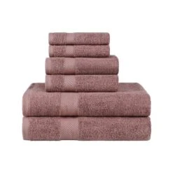 Modern Solid Classic Premium Luxury Cotton 6 Piece Bath, Face, And Hand Towel Set By Blue Nile Mills -Home Decor Store GUEST 1222be1f 9cf1 45fc b3e7 6ed883d54b8f