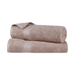 Modern Solid Classic Premium Luxury Cotton 2 Piece Bath Sheet Towel Set By Blue Nile Mills -Home Decor Store GUEST 125da98c f6b8 4b07 be31 af4af3f41173