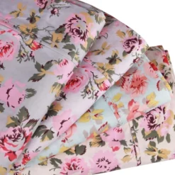 Soft 300 Thread Count Cotton Sheet Bed Set, Vintage Floral Or Solid Bedding Bohemian Wildflower By Blue Nile Mills -Home Decor Store GUEST 1264d57f b87c 43af 8159 c3f21232e2a5