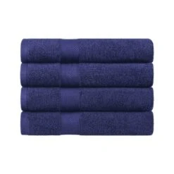 Modern Solid Classic Premium Luxury Cotton 6 Piece Hand Towel Set By Blue Nile Mills -Home Decor Store GUEST 145b9c74 825a 44eb a0d7 9698eb331615