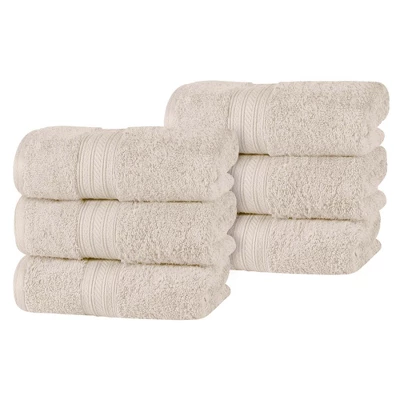 Cotton Plush Soft Highly-Absorbent Heavyweight Luxury Hand Towel Set Of 6 By Blue Nile Mills 16 Cotton Plush Soft Highly-Absorbent Heavyweight Luxury Hand Towel Set Of 6 By Blue Nile Mills - Image 14