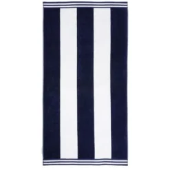 Cabana Stripe Oversized Cotton Beach Towel By Blue Nile Mills -Home Decor Store GUEST 16cb48fd f829 4b83 ad36 46139dab69ce
