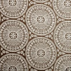 Floral Medallion Jacquard Grommet Curtain Panel Set By Blue Nile Mills