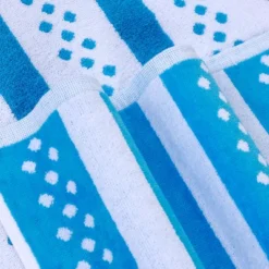 Striped Superior Cotton Large Oversized Beach Towel By Blue Nile Mills -Home Decor Store GUEST 1a24b7c2 dac4 4280 b0a9 851356d73c86