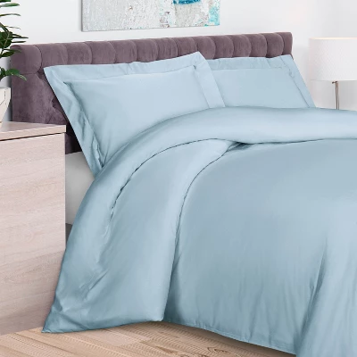 300 Thread Count Rayon From Bamboo Solid 3 Piece Duvet Cover Set By Blue Nile Mills 3 300 Thread Count Rayon From Bamboo Solid 3 Piece Duvet Cover Set By Blue Nile Mills