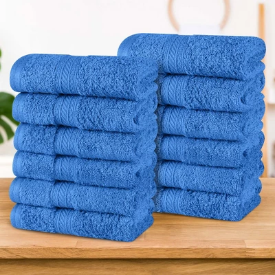 Cotton Plush Soft Highly-Absorbent Heavyweight Luxury Face Towel Washcloth Set Of 12 By Blue Nile Mills 3 Cotton Plush Soft Highly-Absorbent Heavyweight Luxury Face Towel Washcloth Set Of 12 By Blue Nile Mills