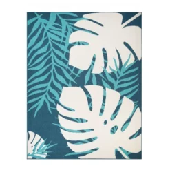 Modern Oversized Tropical Leaves Indoor Outdoor Runner Or Area Rug By Blue Nile Mills 12 Modern Oversized Tropical Leaves Indoor Outdoor Runner Or Area Rug By Blue Nile Mills -Home Decor Store GUEST 30f96831 f8a8 4c9d 8048 250725e752db
