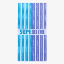 Striped Superior Cotton Large Oversized Beach Towel By Blue Nile Mills -Home Decor Store GUEST 31575406 b01d 40f5 8f25 73ae68cacc6d