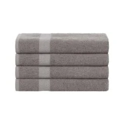 Eco-Friendly Absorbent 4-Piece Bath Towel Set By Blue Nile Mills -Home Decor Store GUEST 31869379 10d2 45ff b56e 263a851c99d6