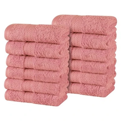 Cotton Plush Soft Highly-Absorbent Heavyweight Luxury Face Towel Washcloth Set Of 12 By Blue Nile Mills 11 Cotton Plush Soft Highly-Absorbent Heavyweight Luxury Face Towel Washcloth Set Of 12 By Blue Nile Mills - Image 9