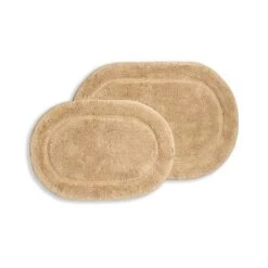 Plush And Absorbent Non-Slip Cotton Oval 2-Piece Bath Rug Set By Blue Nile Mills 29 Plush And Absorbent Non-Slip Cotton Oval 2-Piece Bath Rug Set By Blue Nile Mills -Home Decor Store GUEST 34b97841 404d 4be7 a979 428ec99a252f