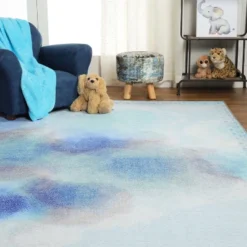 Colorful Blossom Kids Playroom Indoor Area Rug By Blue Nille Mills -Home Decor Store GUEST 39ebea25 15df 4d30 9d45 fe19ef5c4ffd