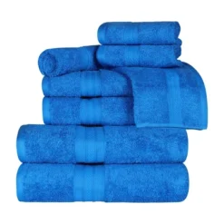 Cotton Highly Absorbent Solid Assorted 8-Piece Towel Set By Blue Nile Mills -Home Decor Store GUEST 3ab5257e c8f6 469c b3b0 a15a56612db4