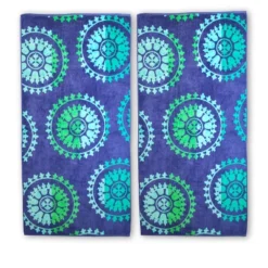 Summer Geometric Pinwheels Cotton Oversized Beach Towel By Blue Nile Mills -Home Decor Store GUEST 3cef3fa9 a171 4de8 95f7 253b8229e918