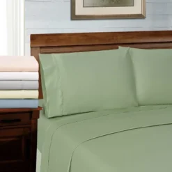 Lyocell Polyester 600-Thread Count Deep Pocket Sheet Set By Blue Nile Mills -Home Decor Store GUEST 410c8937 4a24 4708 8a37 04e6732a6295