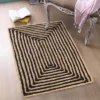 Braided Jute Handwoven Reversible Indoor Outdoor Area Rug By Blue Nile Mills