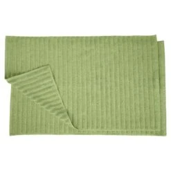 Classic Solid Eco-Friendly Modern Textured Premium Cotton Traditional 2-Piece Absorbent Bath Mat Set With Sturdy Cotton Backing By Blue Nile Mills -Home Decor Store GUEST 43a5c55f 96bf 4aed 888a 9ddc343ca0dc