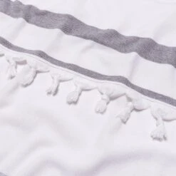 Cotton Oversized Striped Fouta Beach Towel With Tassels By Blue Nile Mills -Home Decor Store GUEST 468c73ab 9786 4cbf 9aa7 95d9f402ec22