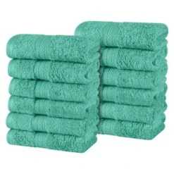 Cotton Plush Soft Highly-Absorbent Heavyweight Luxury Face Towel Washcloth Set Of 12 By Blue Nile Mills 33 Cotton Plush Soft Highly-Absorbent Heavyweight Luxury Face Towel Washcloth Set Of 12 By Blue Nile Mills -Home Decor Store GUEST 51aef8b7 6f21 4c7c a67d 810c1cc756da