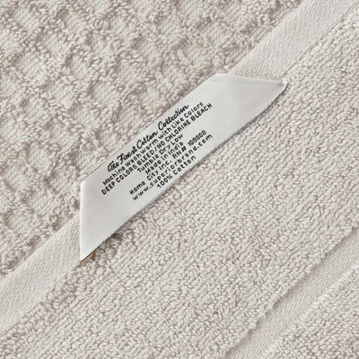 Zero Twist Cotton Waffle Honeycomb Medium Weight Bathroom Towel Set By Blue Nile Mills 7 Zero Twist Cotton Waffle Honeycomb Medium Weight Bathroom Towel Set By Blue Nile Mills - Image 5