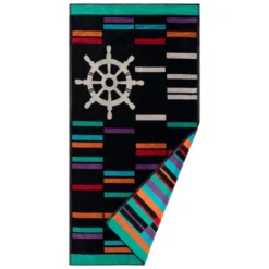 Premium Cotton Ultra-Soft And Durable Beach Towel By Blue Nile Mills -Home Decor Store GUEST 5eae630b 3487 4c91 953e 501bc3587663