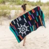 Premium Cotton Ultra-Soft And Durable Beach Towel By Blue Nile Mills -Home Decor Store GUEST 61e08217 fb52 46c4 957c 445602c6100c