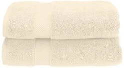 Fast-Drying Zero-Twist Cotton Oversized 2-Piece Bath Towel Set By Blue Nile Mills -Home Decor Store GUEST 63c100dc ec8f 4629 aea5 f57731aa541e