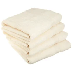 Classic Cotton Absorbent And Quick-Drying 4-Piece Bath Towel Set By Blue Nile Mills -Home Decor Store GUEST 66a4d642 bc5b 4824 b3c7 20b79d72891d