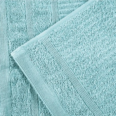 Luxury Cotton 8 Piece Bath, Hand, And Face Towel Set With Bath Mat And Bath Mitt By Blue Nile Mills 5 Luxury Cotton 8 Piece Bath, Hand, And Face Towel Set With Bath Mat And Bath Mitt By Blue Nile Mills - Image 3