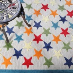 Whimsical Stars Modern Indoor Outdoor Area Rug By Blue Nile Mills -Home Decor Store GUEST 72e45233 8636 4ae0 bbed f9f0eeb88c55