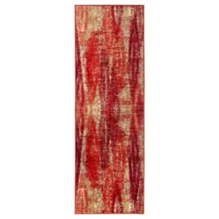 Modern Abstract Washable Non-Slip Indoor Runner Or Area Rug By Blue Nile Mills -Home Decor Store GUEST 73a8ec6e e62f 4dae 9570 087bd3627f8b