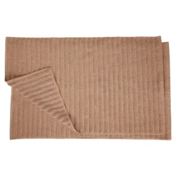 Classic Solid Eco-Friendly Modern Textured Premium Cotton Traditional 2-Piece Absorbent Bath Mat Set With Sturdy Cotton Backing By Blue Nile Mills -Home Decor Store GUEST 7475538e 6b30 4809 9264 b7ea3f60bb5d