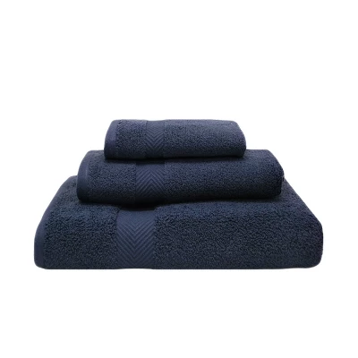 Contemporary Quick-Drying Zero-Twist Cotton 3-Piece Towel Set By Blue Nile Mills 13 Contemporary Quick-Drying Zero-Twist Cotton 3-Piece Towel Set By Blue Nile Mills - Image 11
