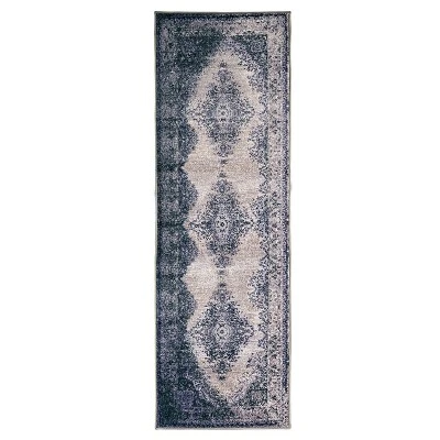 Ornamental Decorative Ornate Medallion Modern Transitional Eclectic High-Traffic Ultra-Soft Nylon Indoor Washable Area Rug By Blue Nile Mills 5 Ornamental Decorative Ornate Medallion Modern Transitional Eclectic High-Traffic Ultra-Soft Nylon Indoor Washable Area Rug By Blue Nile Mills - Image 3