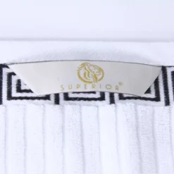 100% Cotton Medium Weight Floral Border Infinity Trim 8 Piece Assorted Bathroom Towel Set By Blue Nile Mills -Home Decor Store GUEST 7bb31f36 d989 426f 8681 3275256eabb8