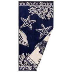 Premium Cotton Ultra-Soft And Durable Beach Towel By Blue Nile Mills -Home Decor Store GUEST 827c3032 a12e 4b7c b696 c603fa00cd50