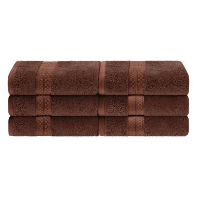 Plush And Highly Absorbent Rayon From Bamboo And Cotton 6-Piece Hand Towel Set, Quick Drying And Soft By Blue Nile Mills 9 Plush And Highly Absorbent Rayon From Bamboo And Cotton 6-Piece Hand Towel Set, Quick Drying And Soft By Blue Nile Mills - Image 7