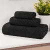 Basketweave Luxury Egyptian Cotton Jacquard 3 Piece Assorted Towel Set By Blue Nile Mills 1 Basketweave Luxury Egyptian Cotton Jacquard 3 Piece Assorted Towel Set By Blue Nile Mills -Home Decor Store GUEST 88d061f6 322f 4656 b94e ae29b3e9401c