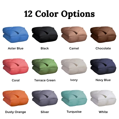 Classic Comforter Reversible All-Season Medium Weight Down Alternative Bedding By Blue Nile Mills 9 Classic Comforter Reversible All-Season Medium Weight Down Alternative Bedding By Blue Nile Mills - Image 7