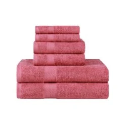 Modern Solid Classic Premium Luxury Cotton 6 Piece Bath, Face, And Hand Towel Set By Blue Nile Mills -Home Decor Store GUEST 8f875cd7 3a84 48d7 a464 f6dfdd4dafa3