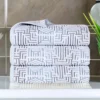 Cotton Modern Geometric Jacquard Plush Soft Highly-Absorbent Bath Towel Set Of 3 By Blue Nile Mills 2 Cotton Modern Geometric Jacquard Plush Soft Highly-Absorbent Bath Towel Set Of 3 By Blue Nile Mills -Home Decor Store GUEST 928b0f14 2dca 4088 9b3b e01b6bfd3b29