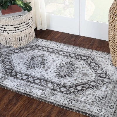 Contemporary Abstract Washable Indoor Area Rug By Blue Nile Mills 7 Contemporary Abstract Washable Indoor Area Rug By Blue Nile Mills - Image 5