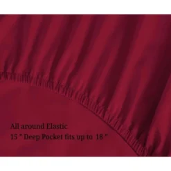 Luxury 700 Thread Count Premium Cotton Sheet Set, Modern Solid Deep Pocket, Includes: One Flat, One Fitted, And Two Pillowcases By Blue Nile Mills -Home Decor Store GUEST 980bd1fb 40d1 4967 8bc9 cc011370f9d9