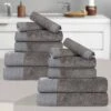 Rayon From Bamboo Cotton Blend Eco-Friendly Hypoallergenic Solid Bathroom Towel Set By Blue Nile Mills 2 Rayon From Bamboo Cotton Blend Eco-Friendly Hypoallergenic Solid Bathroom Towel Set By Blue Nile Mills -Home Decor Store GUEST 9982237d 167a 464d 86a4 91ee4ed79486