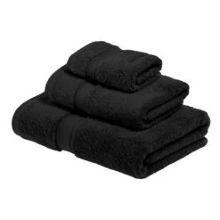 Premium Cotton 800 GSM Heavyweight Plush Luxury 3 Piece Bathroom Towel Set By Blue Nile Mills -Home Decor Store GUEST 9ad3f7af 647e 4d87 a5c8 69e4493310f2