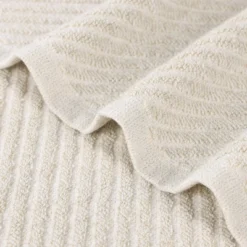 Viscose Cotton Blend Medium Weight Soft Textured Diagonal Ribbed Towel Set By Blue Nile Mills -Home Decor Store GUEST 9db328cf 4d7a 4b7e a5d8 8c8d2912dec2