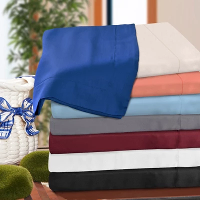 Solid Modal 300-Thread Count Wrinkle-Free Duvet Cover Set By Blue Nile Mills 4 Solid Modal 300-Thread Count Wrinkle-Free Duvet Cover Set By Blue Nile Mills - Image 2